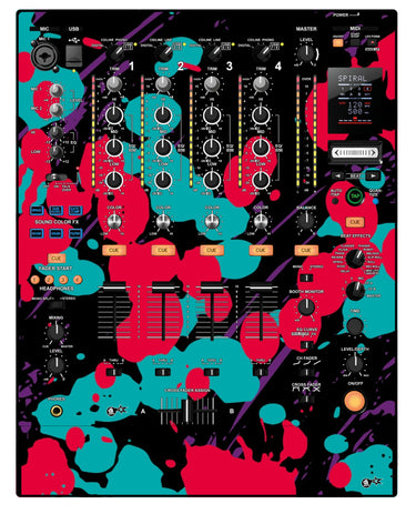 Pioneer DJ DJM 900 NEXUS Skin Splatfest